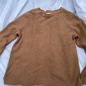 Old Navy light brown sweater